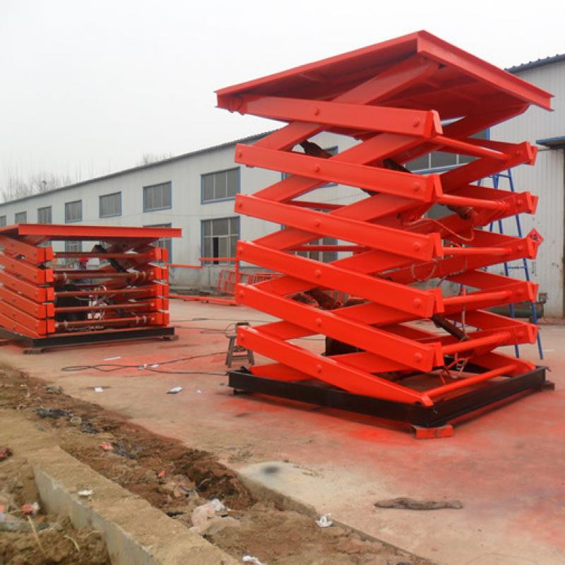 Multi la<x>yer shear fork lift